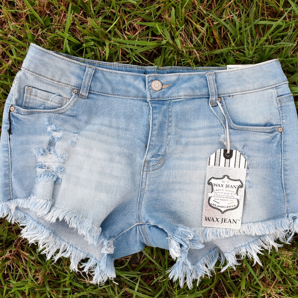 NWT Wax Jean Shorts